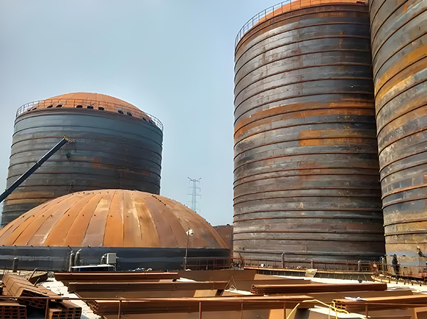 碾子山焦粉钢板仓